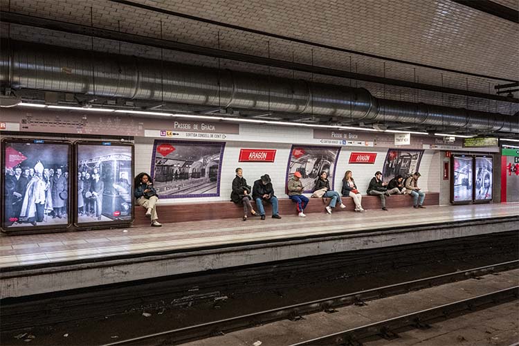 Testimoni visual dels inicis del metro a la ciutat